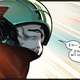 Captain Krakoa, wearing a half-face mask covering his eyes, apologises to an unseen pair of children as he prepares to fly away and deal with trouble.